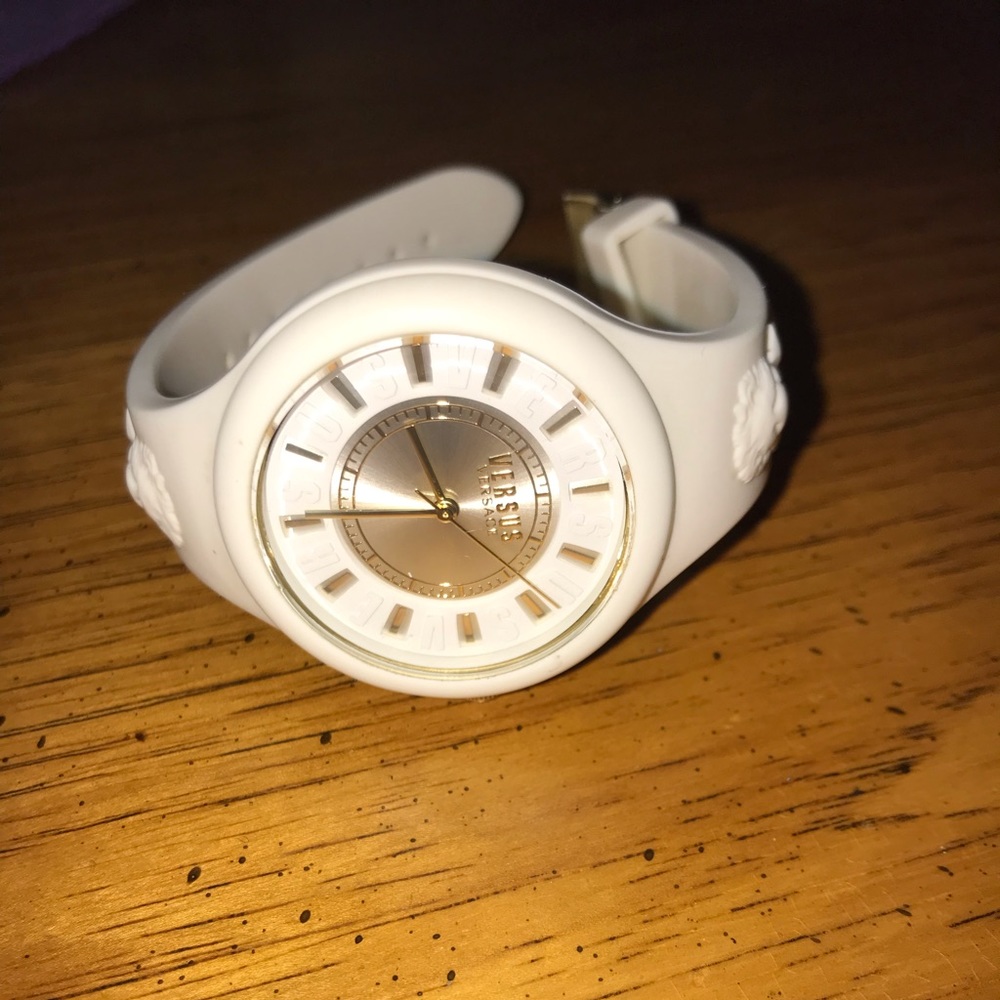Versace Versus Watch in white.